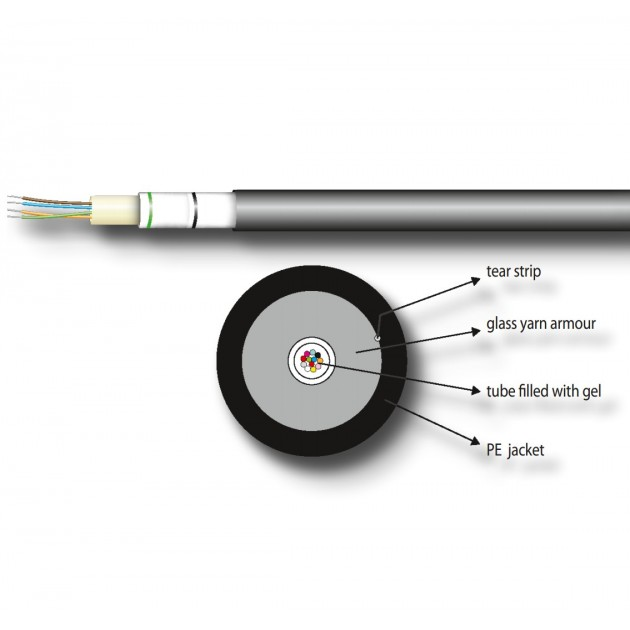 Câble Audio Fibre Optique Noir