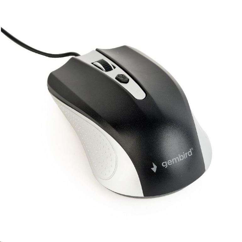 Souris sans fil plate - 4 boutons - Résol. 800 à 1600 Dpi - Nano USB -  Blanche