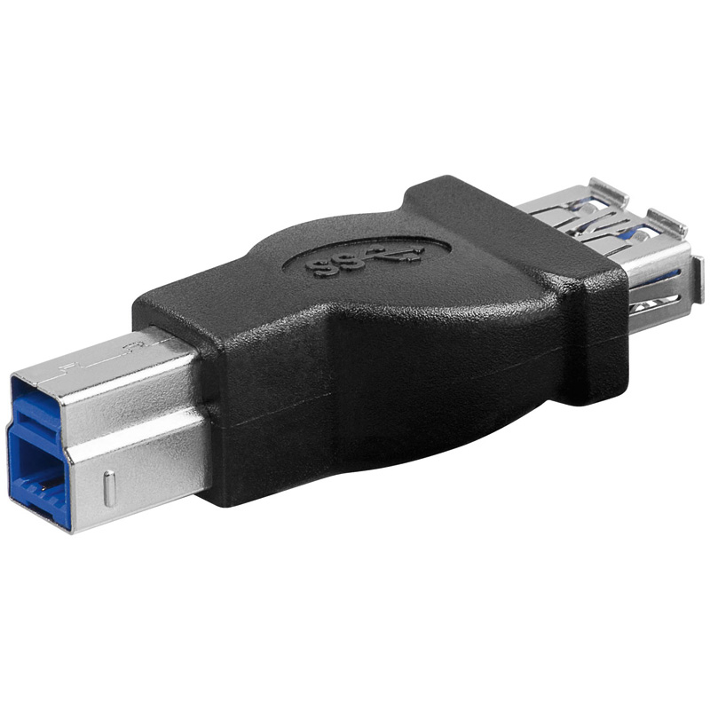 Adaptateur USB 3.0 Type A / M vers USB Type C / F - 0.10 m - Trademos