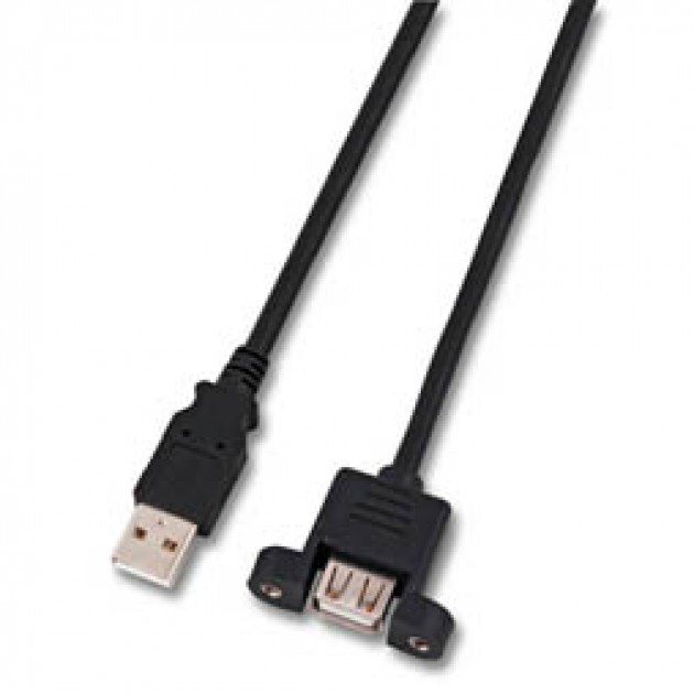 RALLONGE USB-A / USB-A, USB 3.0, M / F, NOIR, 3M