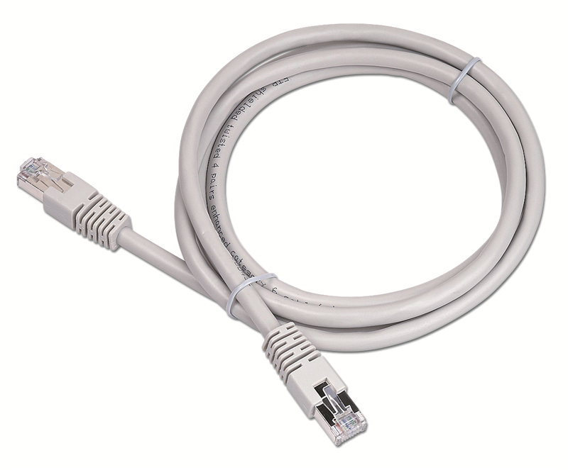 Cable RJ45 Cat 6 FTP (gris) - 10 m - Câble RJ45 Générique sur