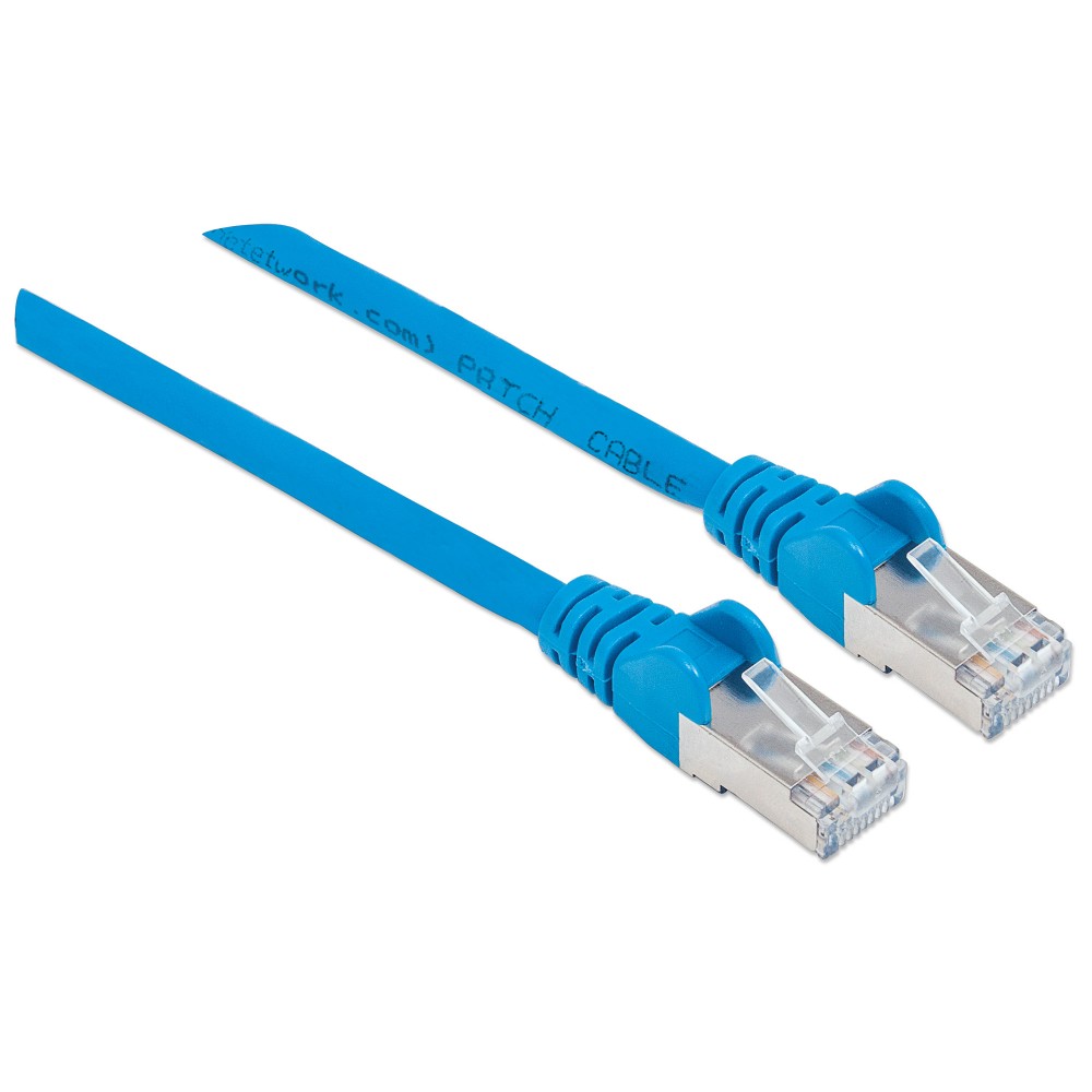 Câble RJ45 catégorie 6 S/FTP 15 m (Bleu)