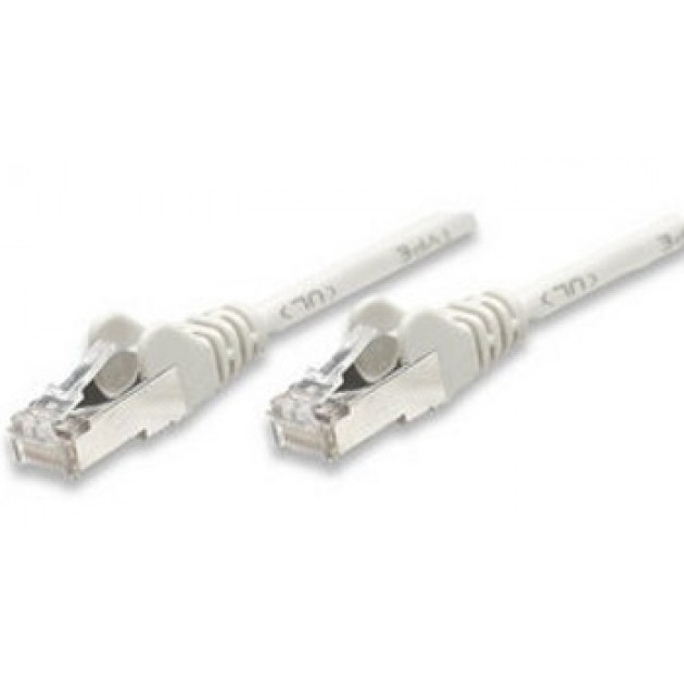 Cordon Ethernet RJ45 CAT5E 26AWG 3 m blanc